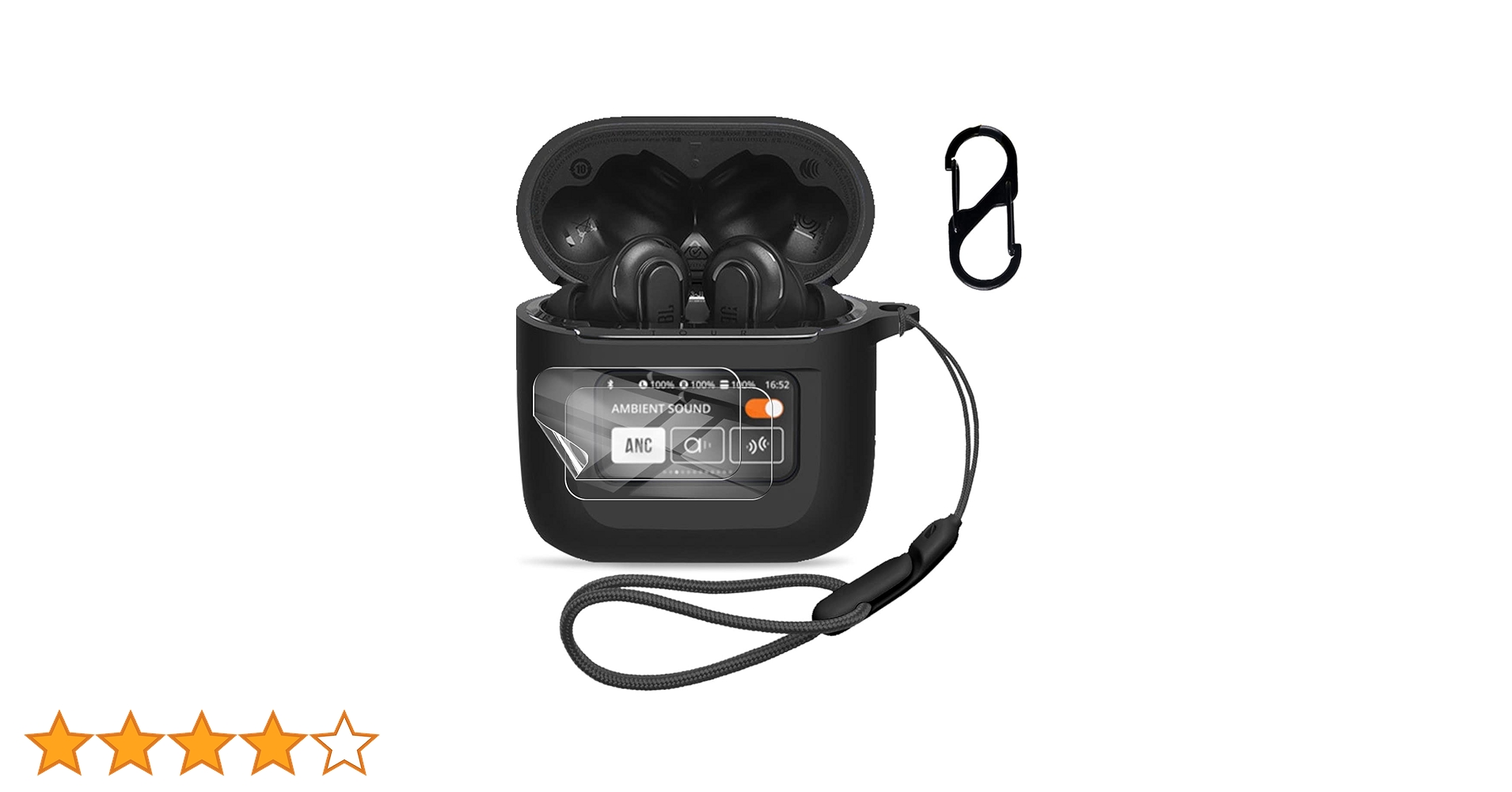 ＊専用＊【美品】JBL TOUR PRO 2 イヤホン　クリアケース付き Amazon | JBL TOUR Pro 2 用 ケース 透明 YAJOJO ワイヤレス